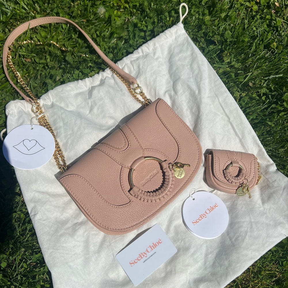 SeeByChloe “Hana” Bag & Matching Poutch